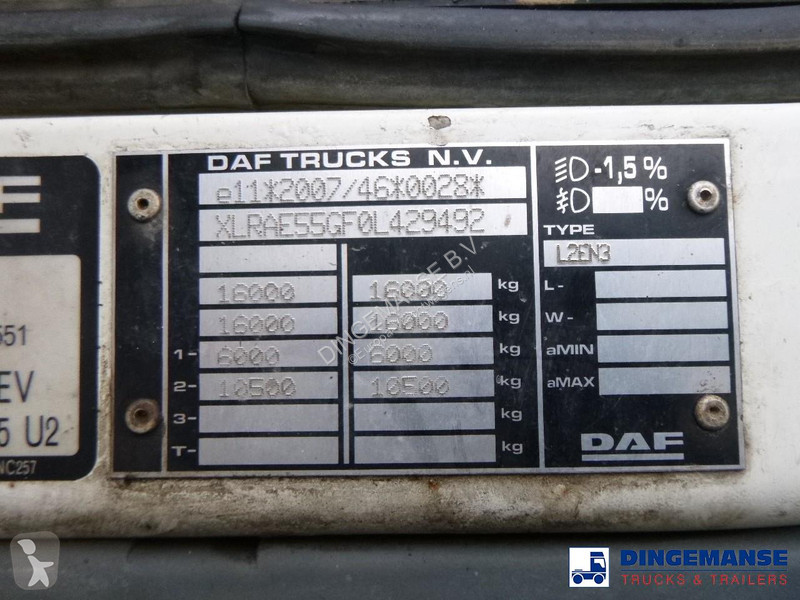 Engin de voirie DAF 55220 4X2 RHD Farid refuse...