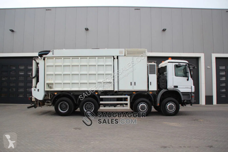 Mercedes 4141 RSP 2014 Saugbagger 8x8 road...
