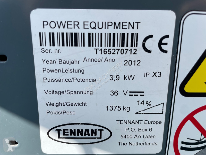 Gemeentevoertuig Tennant T 16