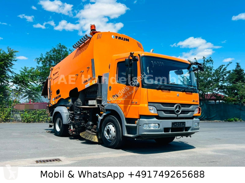 آلة لصيانة الطرق Mercedes II 1518 BB S FAUN...