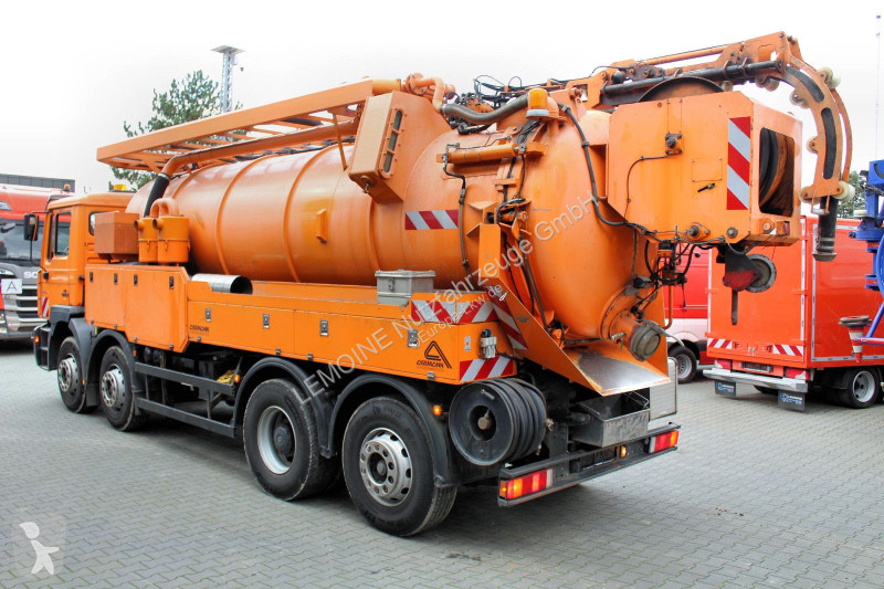 آلة لصيانة الطرق MAN 32.410 A 8x2 Assmann 15m³...