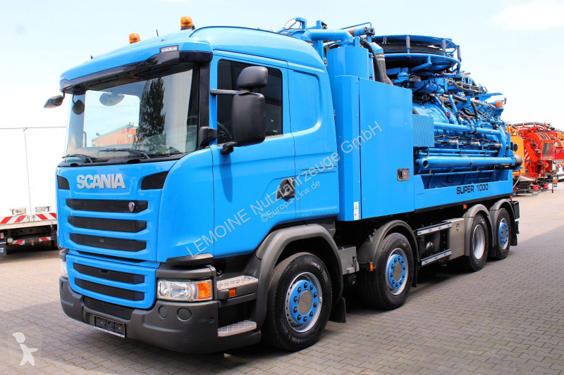 آلة لصيانة الطرق Scania 450 8x2 Wiedemann...