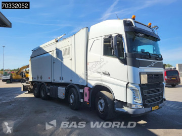 Volvo NL FH 540 FH 8X2 -truck APK Longo Rhino Saugbagger Lift+steering axle Retarder Euro 6