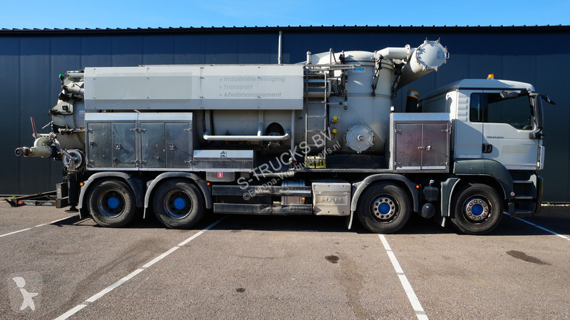 Vägmaskiner MAN 41.400 8x4 KOKS MegaVac 800/304...