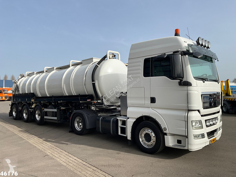 Gemeentevoertuig MAN 18.400 ADR trekker + Burg...