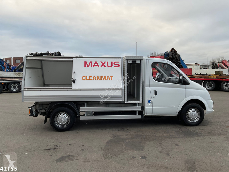 Gemeentevoertuig  Maxus EV80 LWB Veegvuilkipper...