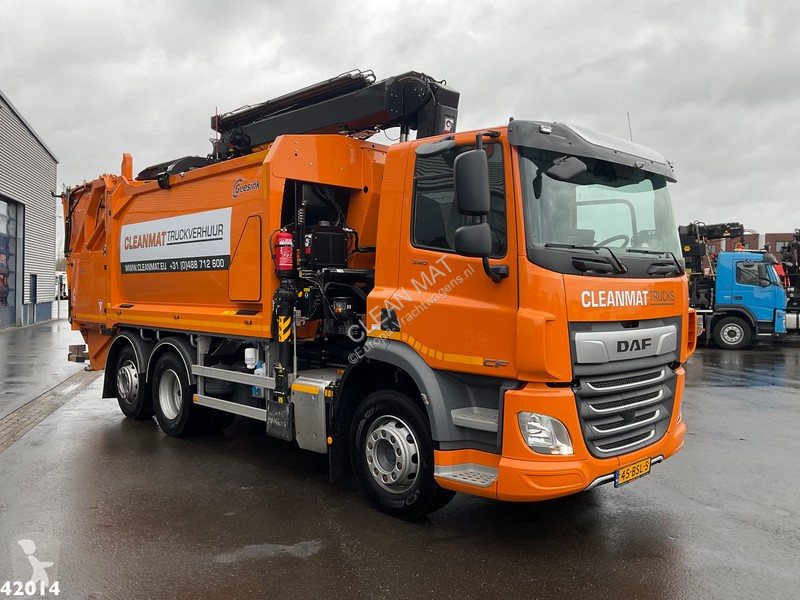 Vägmaskiner DAF FAN 340 Hiab 23 ton/meter...