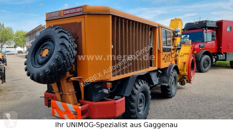Vägmaskiner Unimog / 406 Cabrio - Schneefräse