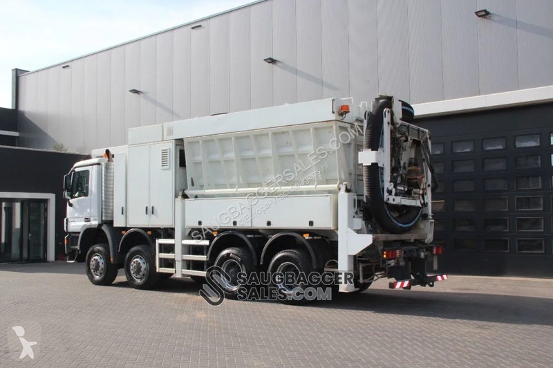 Mercedes 4141 RSP 2014 Saugbagger 8x8 road...