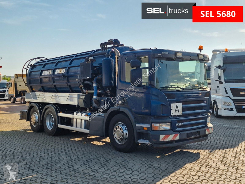 آلة لصيانة الطرق Scania P380 / Kanalreinigung /...