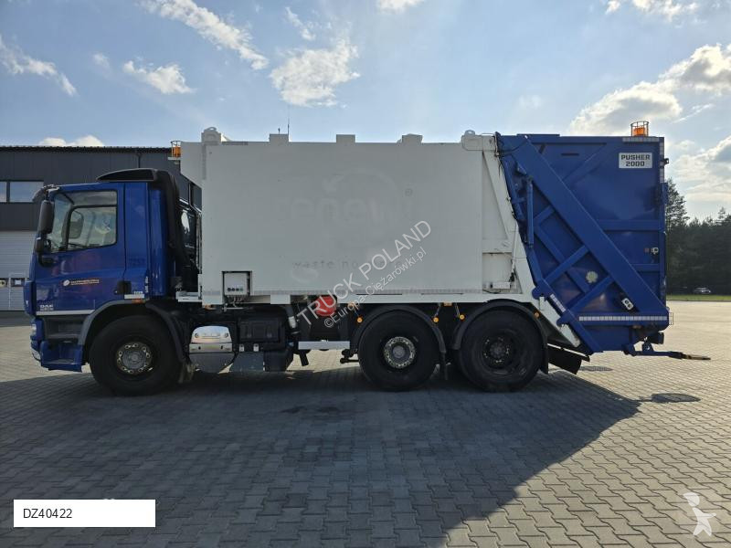 Vägmaskiner DAF LF 2011 MOL PUSHER 2000 Garbage...