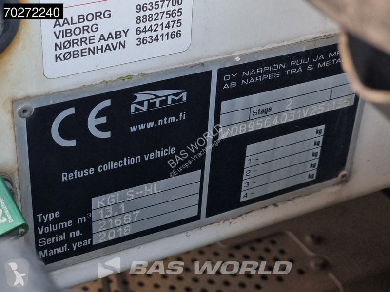 Silniční stroje Mercedes 4X2 CNG Engine 13m3...