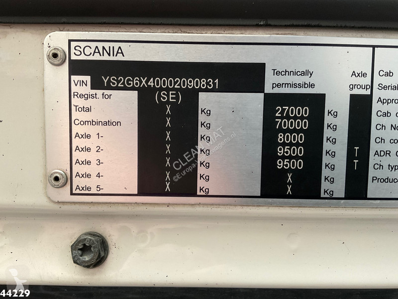 Silniční stroje Scania 440 6x4 Saugwagen