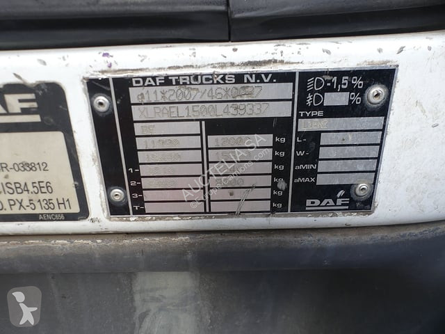 Gemeentevoertuig DAF LF 180 FA