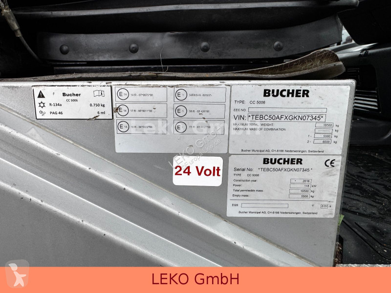 Bucher-Schoerling CC5006 road network trucks