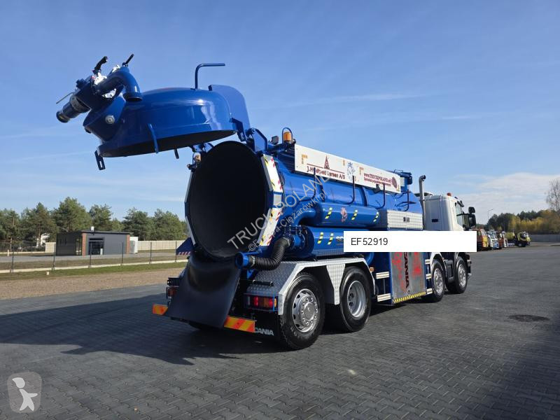 Gemeentevoertuig Scania LARSEN FlexVAC 311P...