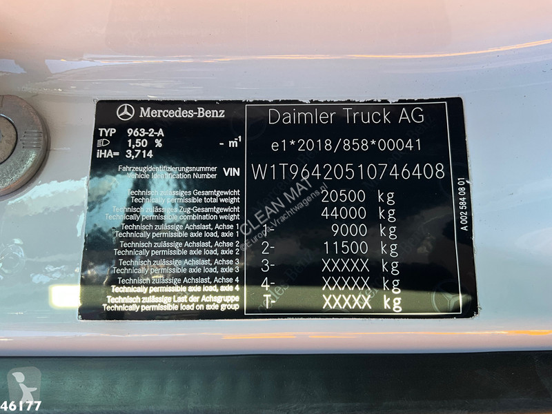 Silniční stroje Mercedes AROCS 1835 4x2 Combi...