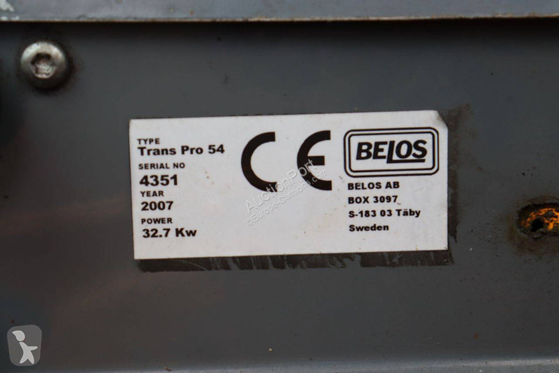 Vehículo de limpieza viaria  Trans Pro 54