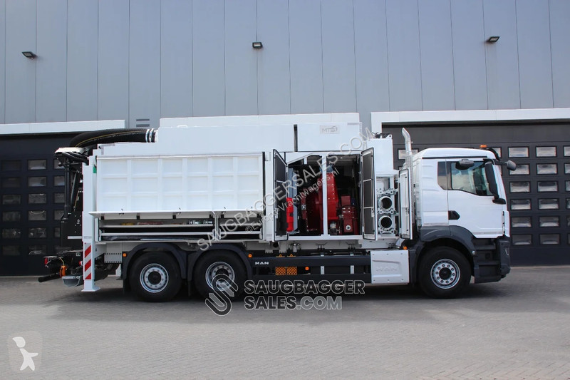 MAN MTS DINO 8 Saugbagger road network trucks