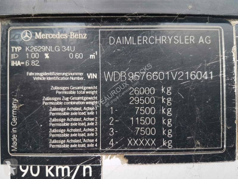 Vägmaskiner Mercedes