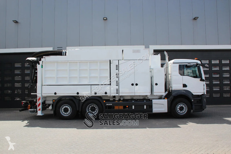 MAN MTS DINO 8 Saugbagger road network trucks