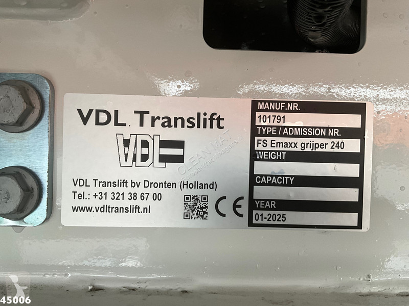 Vägmaskiner DAF N XD 340 VDL Translift zijlader