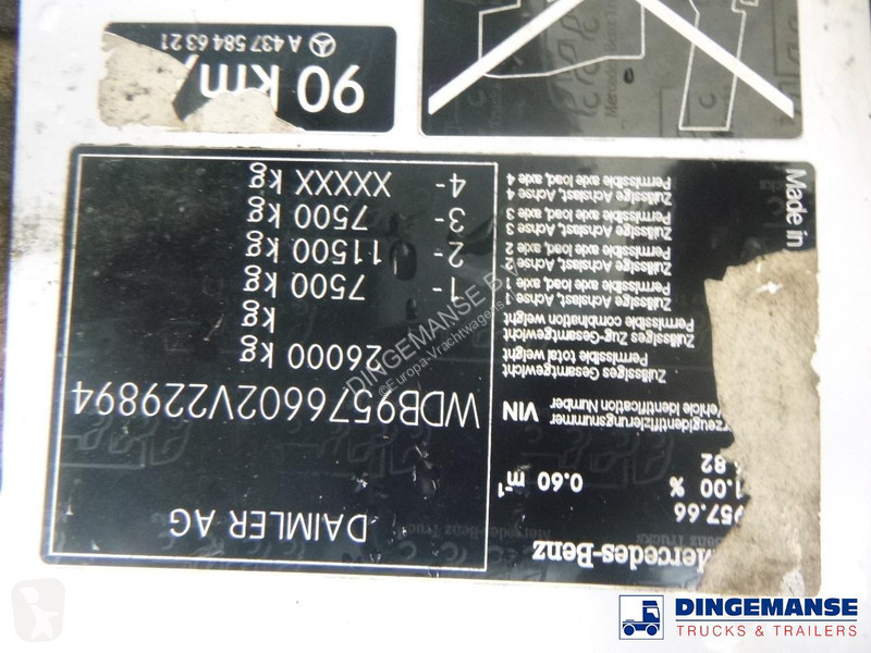 Engin de voirie Mercedes 2629 6x2 RHD Faun...
