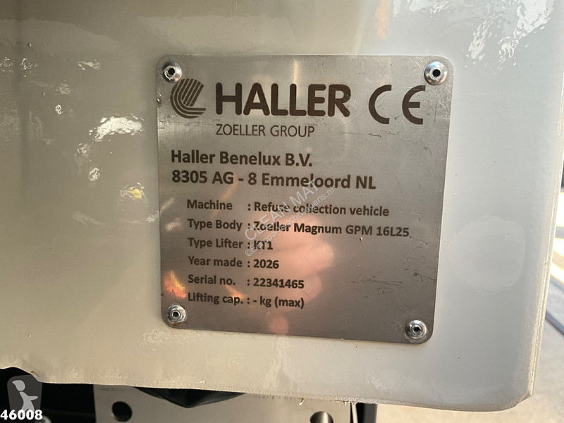 آلة لصيانة الطرق DAF N XD 220 Hiab 23 Tonmeter...