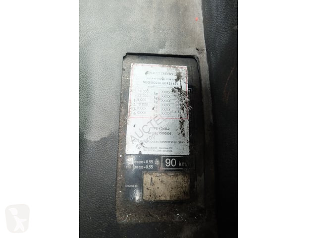 Vehículo de limpieza viaria Renault
