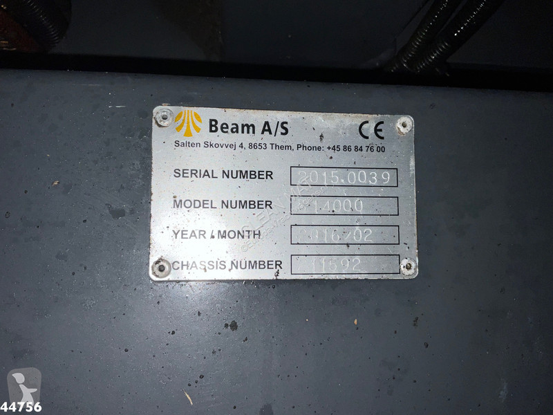Vägmaskiner MAN TGS 26.440 Euro 6 Beam S14000...