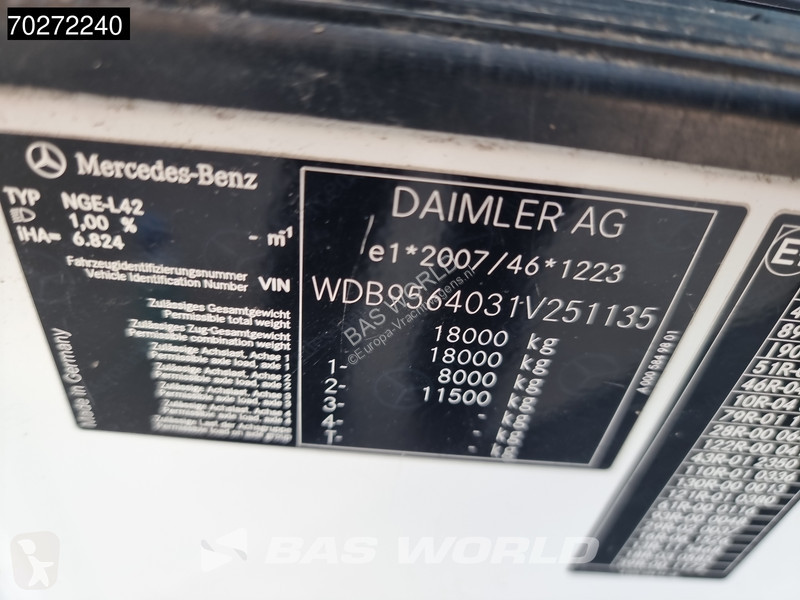 Silniční stroje Mercedes 4X2 CNG Engine 13m3...