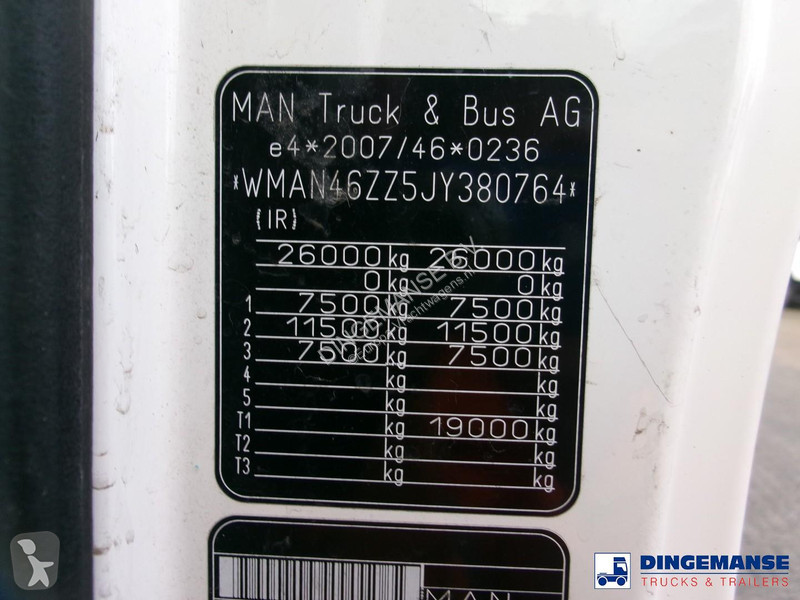 Maskine til vejarbejde MAN 26.320 6X2 Euro 6...