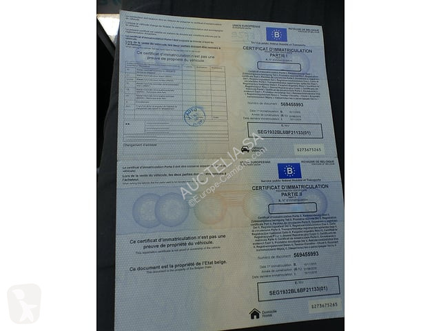 Vehículo de limpieza viaria Renault D19