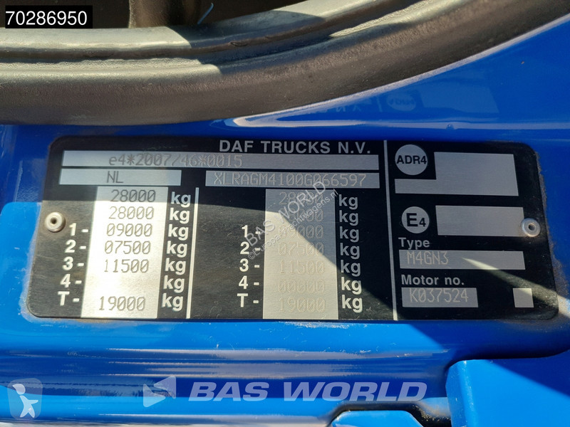 Vägmaskiner DAF 290 6X2 NL-Truck GeesinkNorba...