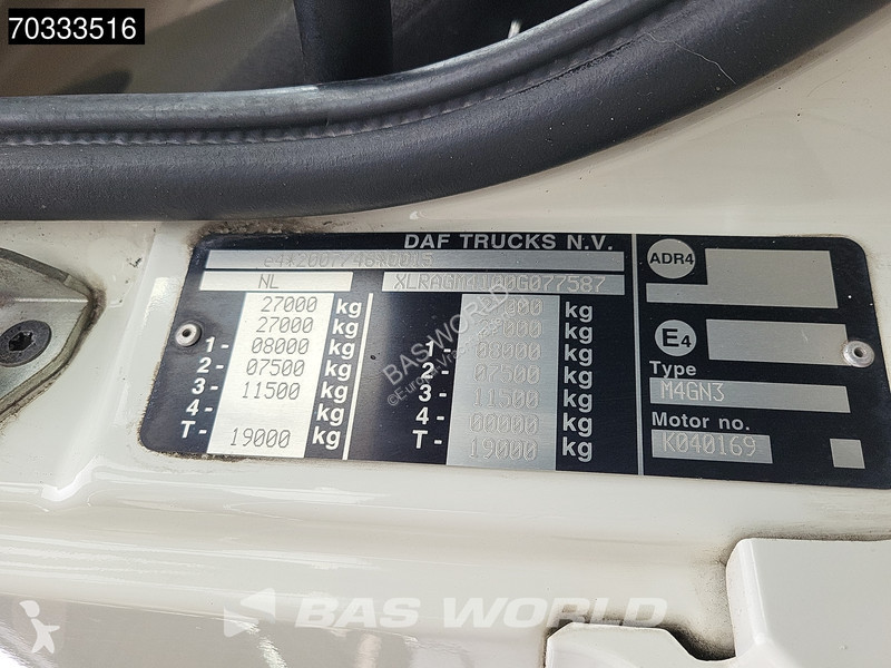 Vehículo de limpieza viaria DAF 290 6X2...