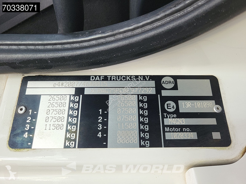 DAF 250 6X2 NL-Truck APK Geesink Norba GPM III...