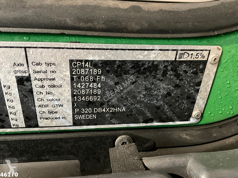 Silniční stroje Scania P 320 Euro 6 Bekker...