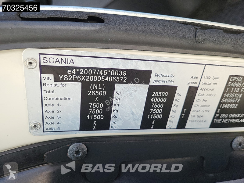 آلة لصيانة الطرق Scania P280 6X2 Geesink Norba...