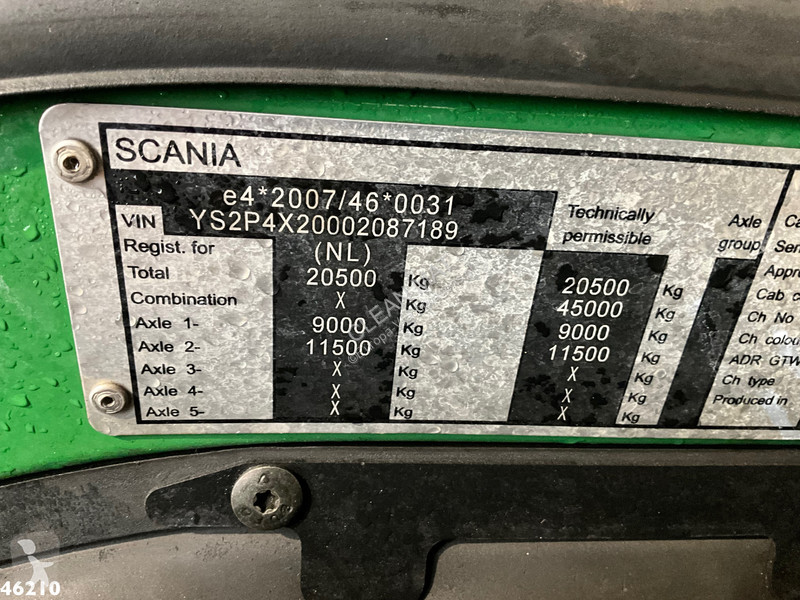 Silniční stroje Scania P 320 Euro 6 Bekker...