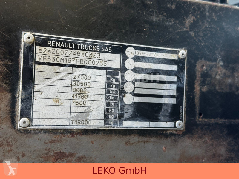 آلة لصيانة الطرق Renault C380 Lenkachse