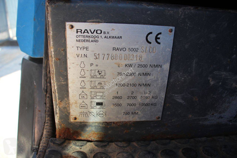 Engin de voirie Ravo 5002 SI CD