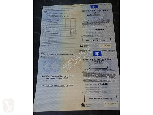 Vehículo de limpieza viaria Renault