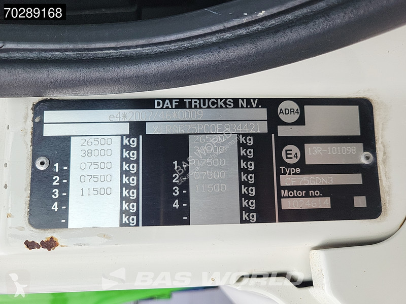 Vägmaskiner DAF 250 6X2 NL-Truck GPMIII v 20H25...