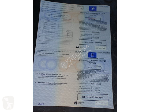 Vehículo de limpieza viaria Renault D19