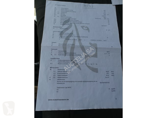Vehículo de limpieza viaria Renault D19