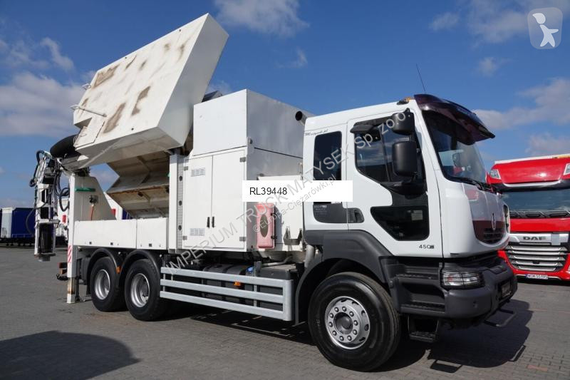 Vägmaskiner Renault MTS SAUGBAGGER 3A11T