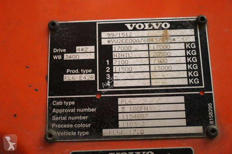 Volvo E17.0 road network trucks