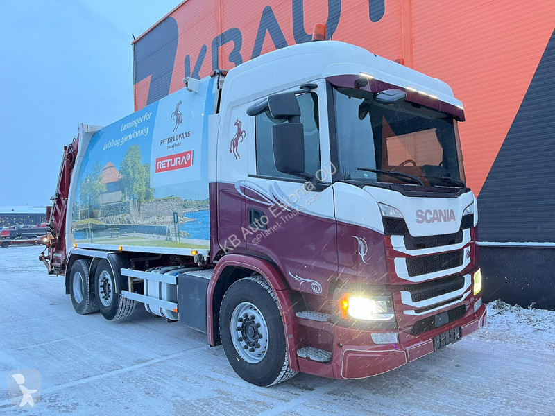 Vägmaskiner Scania 370 6x2/4 NTM KH-HB 21 m3