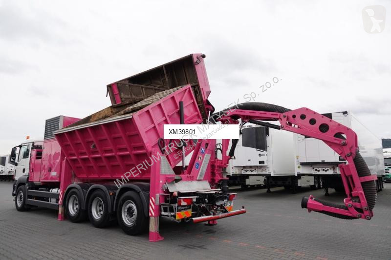 Vägmaskiner MAN TGS 35.480 / 8X4 / ASENIZACYJNY...