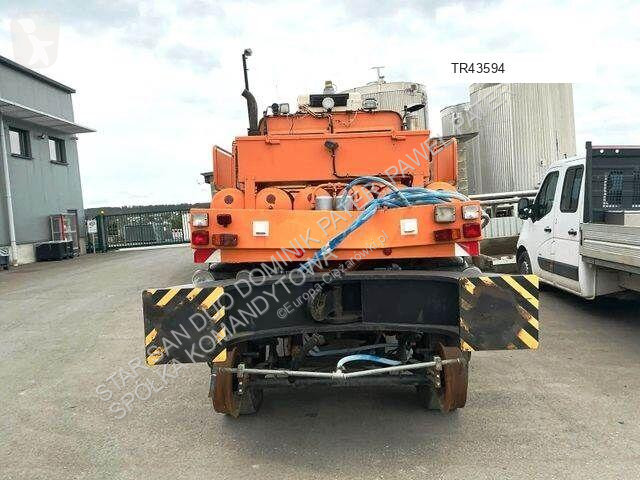 Gemeentevoertuig Unimog 4x4 ZAGRO SCHIENEN TWO...
